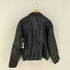 袖リブ付き COW LEATHER JACKET 牛革 レザージャケット メンズ