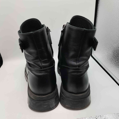 ジュゼッペザノッティ GIUSEPPE ZANOTTI イタリア製 Ruger レザー コンバット ブーツ メンズ EUR:39