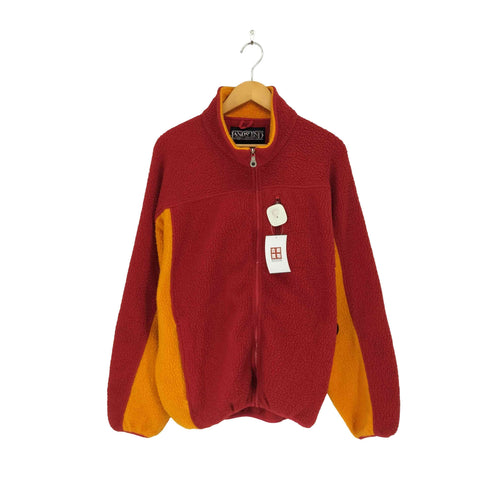 ランズエンド LANDS END USA製 90s- フリースジャケット メンズ L