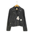ギャップ Gap lamb leather ラムレザーダブルライダースジャケット レディース L