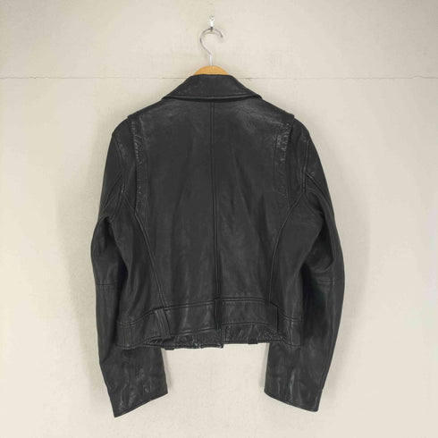 ギャップ Gap lamb leather ラムレザーダブルライダースジャケット レディース L