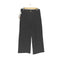 ザラ ZARA タックブラックワイドデニムパンツ レディース S