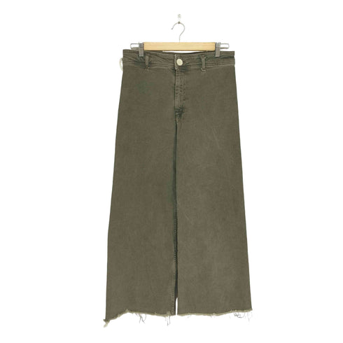 ザラ ZARA THE MARINE STRAIGHT ワイドデニムパンツ レディース S