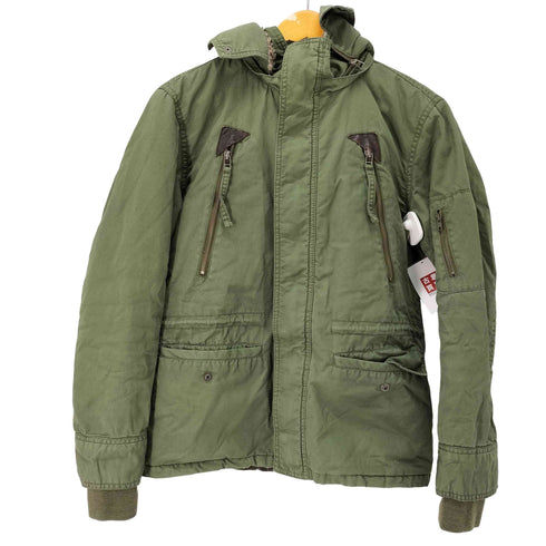 シップスジェットブルー SHIPS JET BLUE 裏地キルティング 2WAY ミリタリージャケット メンズ JPN:S