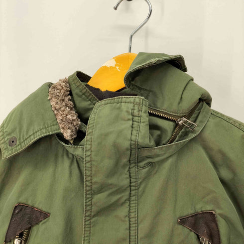 シップスジェットブルー SHIPS JET BLUE 裏地キルティング 2WAY ミリタリージャケット メンズ JPN:S