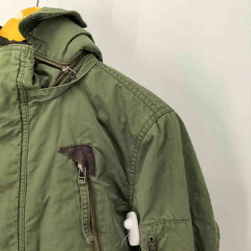 シップスジェットブルー SHIPS JET BLUE 裏地キルティング 2WAY ミリタリージャケット メンズ JPN:S