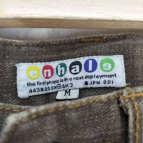 enhale Y2K バックプリント デニム パンツ メンズ JPN:M