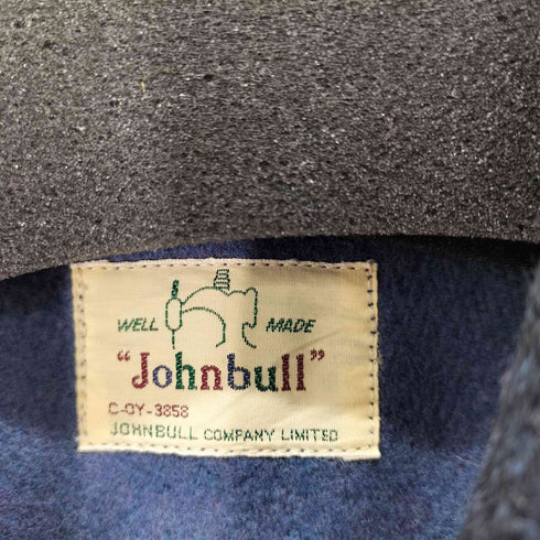 ジョンブル Johnbull 袖チェック ウールジップジャケット メンズ JPN:M