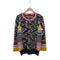 ミッソーニ MISSONI 総柄 クルーネックニット レディース