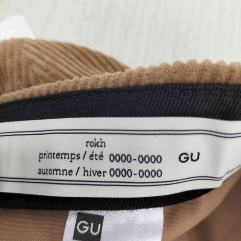 ジーユー GU コーデュロイキャップ メンズ