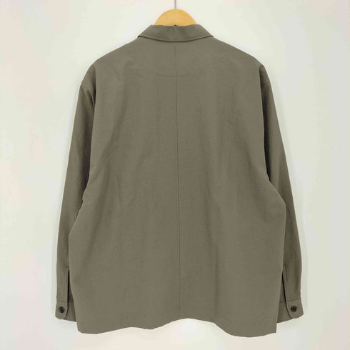 ビューティーアンドユースユナイテッドアローズ BEAUTY & YOUTH UNITED ARROWS 25ss KOMATSU PACK オーバー キャンプカラー シャツ FORM型 セットアップ対応 撥水機能 メンズ JPN:L