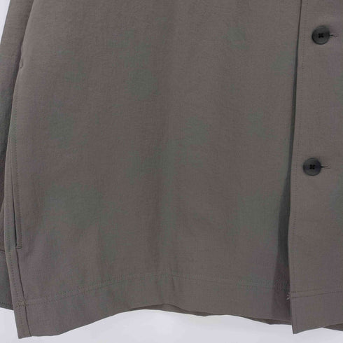 ビューティーアンドユースユナイテッドアローズ BEAUTY & YOUTH UNITED ARROWS 25ss KOMATSU PACK オーバー キャンプカラー シャツ FORM型 セットアップ対応 撥水機能 メンズ JPN:L