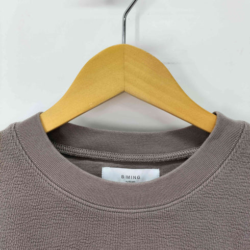ビーミングバイビームス B:MING by BEAMS ビッグクルーネックスウェット メンズ JPN:L
