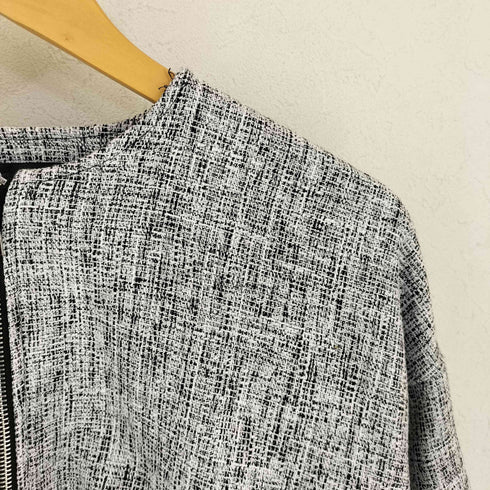 ザラ ZARA ストラクチャーボンバージャケット レディース import:XS