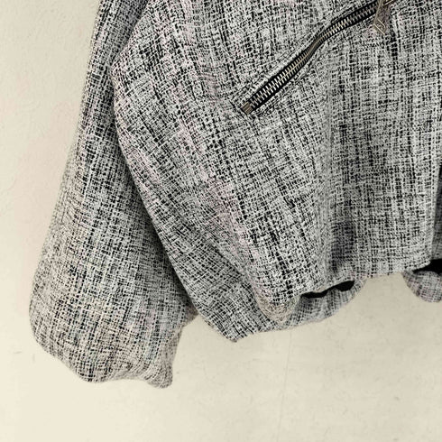 ザラ ZARA ストラクチャーボンバージャケット レディース import:XS
