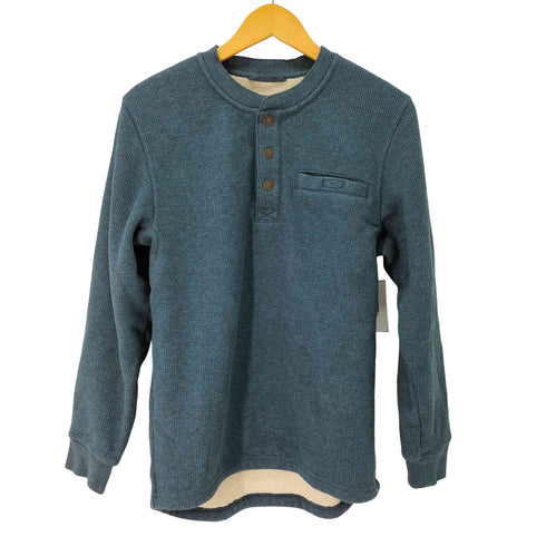 エルエルビーン L.L.Bean ハーフボタンワッフルプルオーバー メンズ JPN:S