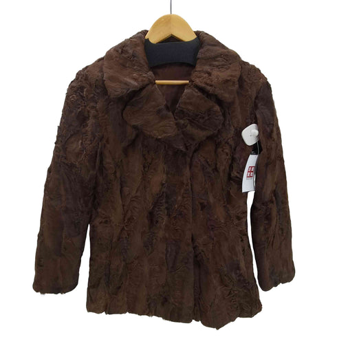 Minc Real Fur 100% Mouton Long Coat ミンク リアルファー 100% ムートン ロング コート レディース