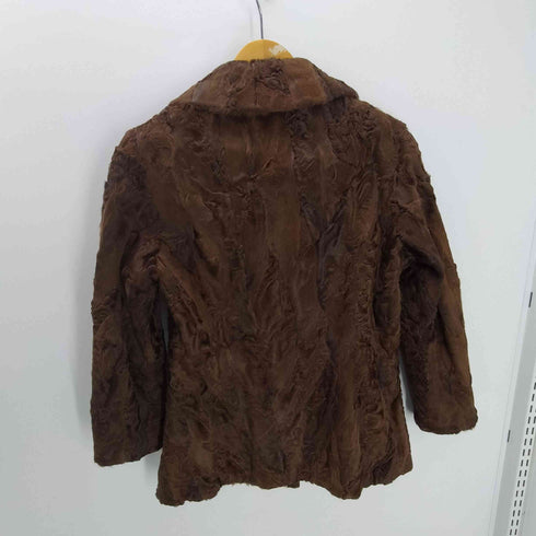 Minc Real Fur 100% Mouton Long Coat ミンク リアルファー 100% ムートン ロング コート レディース