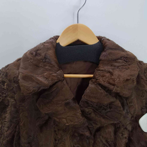 Minc Real Fur 100% Mouton Long Coat ミンク リアルファー 100% ムートン ロング コート レディース