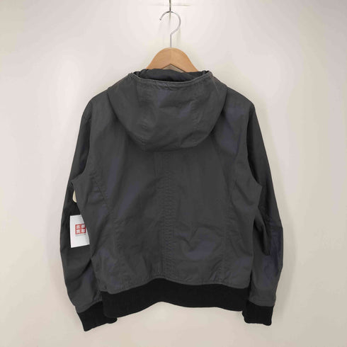 coated cloth コーティング加工 フーディ― ジャケット Y2K メンズ JPN:L
