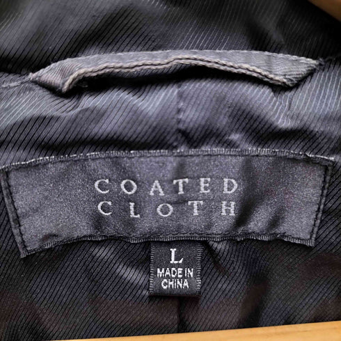 coated cloth コーティング加工 フーディ― ジャケット Y2K メンズ JPN:L