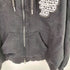 マイシュガーベイブ My Sugar Babe / MSB Assort appliqué zip hoodie ダブルジップ パーカー レディース import:L