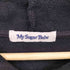 マイシュガーベイブ My Sugar Babe / MSB Assort appliqué zip hoodie ダブルジップ パーカー レディース import:L