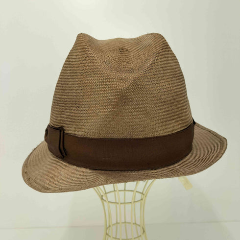 ボルサリーノ Borsalino ストローハット メンズ L