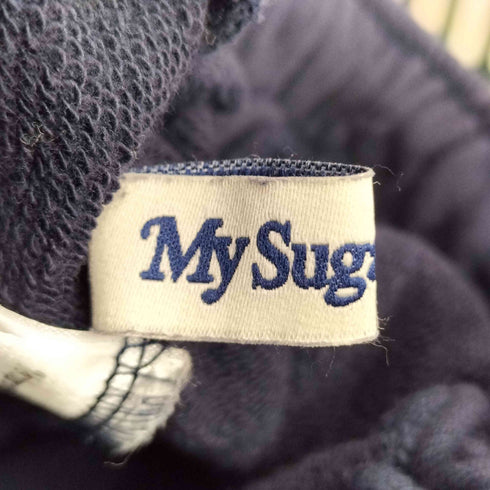 マイシュガーベイブ My Sugar Babe / MSB MSBロゴ刺繍 スウェットパンツ レディース M