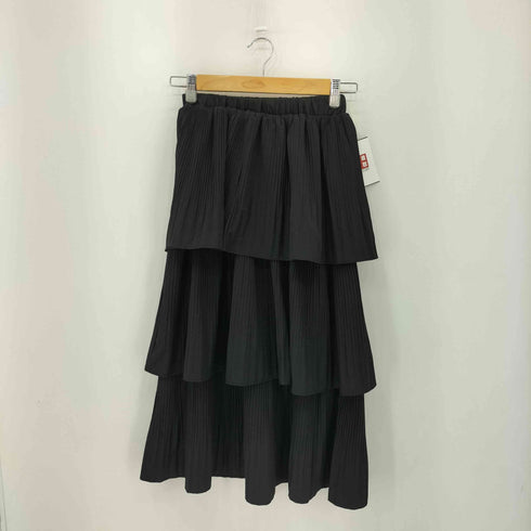 プリーツティアードスカート レディース