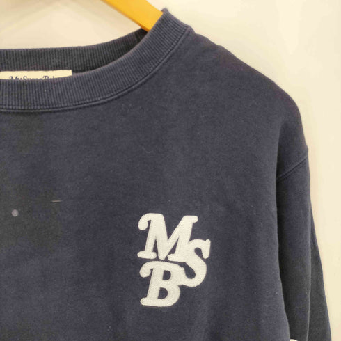 マイシュガーベイブ My Sugar Babe / MSB MSBロゴ刺繍 クルーネックスウェット レディース M