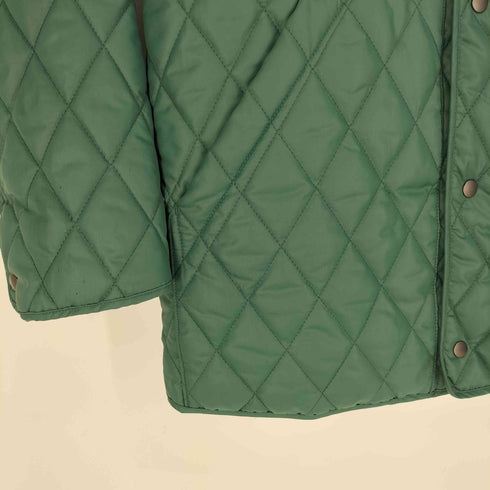 ジェイクルー J.CREW 2WAY チンスト付 ジップアップ キルティング ジャケット メンズ import:M