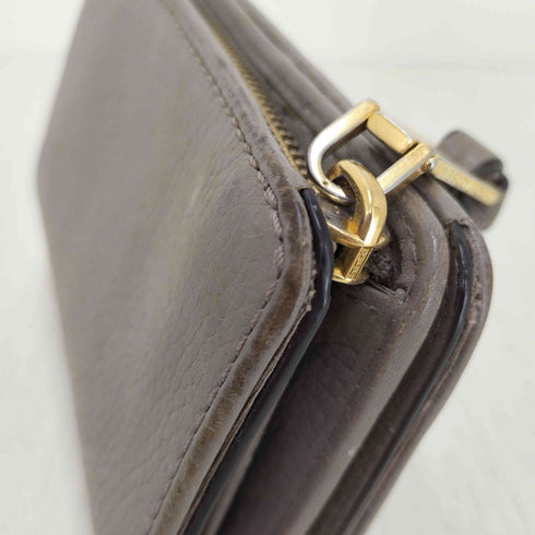 マークジェイコブス MARC JACOBS ジップラウンド コンパクト レザーウォレット レディース