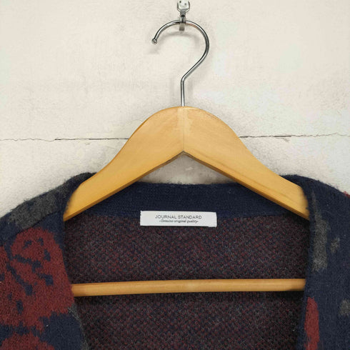 ジャーナルスタンダード JOURNAL STANDARD 総柄カーディガン メンズ L