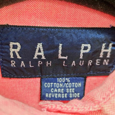 ラルフローレン RALPH LAUREN ポニー刺繍 半袖シャツ レディース import:XL