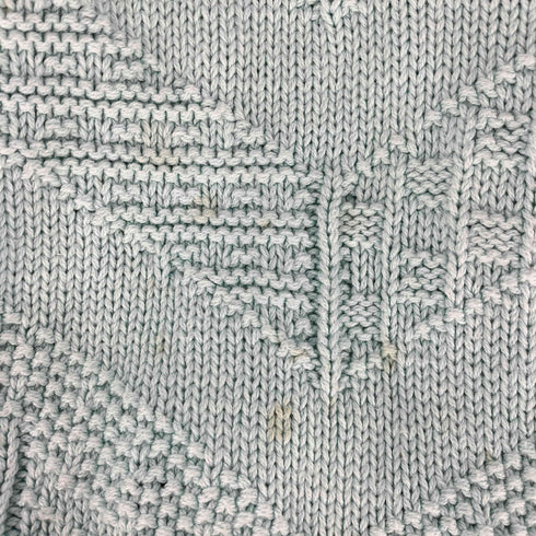 エディーバウアー Eddie Bauer 70-80S USA製 コットン ケーブル編みニット メンズ import:XL