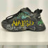NAKED WOLFE TITAN GRAFFITI 厚底ペイントスニーカー メンズ US:10