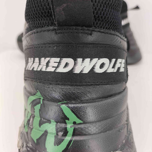NAKED WOLFE TITAN GRAFFITI 厚底ペイントスニーカー メンズ US:10