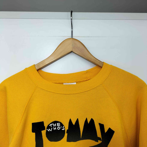 ヘインズ Hanes 90s USA製 UKロックバンド ロックオペラ Tommy クルーネックスウェット メンズ import:XL