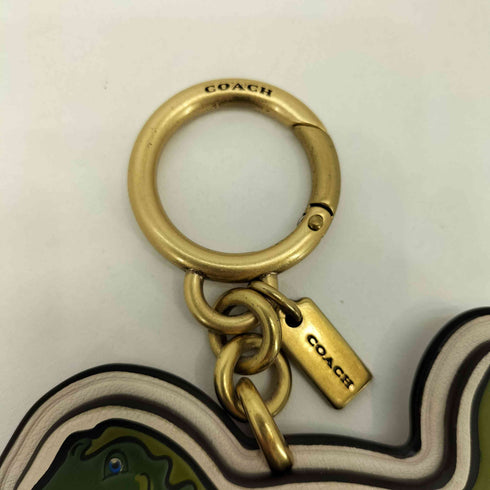 コーチ COACH ダイナソーデザインキーチェーン レディース