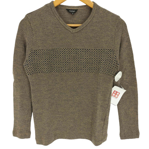 ポールスミスコレクション Paul Smith COLLECTION 格子柄 ウールニット メンズ import:M