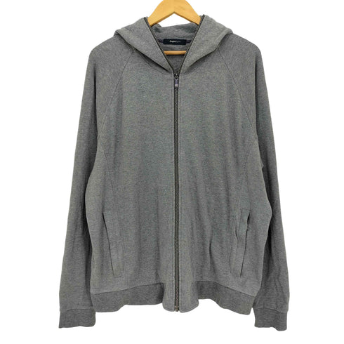 ゼニアスポーツ Zegna sport コットン ラグランスリーブ フルジップ パーカー メンズ