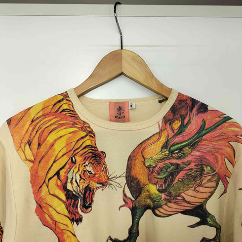 SBANIT 和柄デザイン L/S トップス レディース import:M