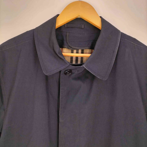 ロンドンフォグ LONDON FOG 裏地チェック ステンカラーコート メンズ 40 LONG