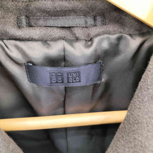 ユニクロ UNIQLO シングルブレストコート メンズ JPN:L