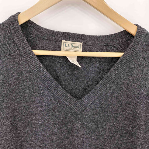 エルエルビーン L.L.Bean 90-2000s ラムウール Vネック ニット メンズ import:L