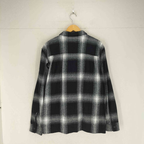 SATURDAYS NEW YORK CITY オンブレチェックジップシャツ street メンズ L