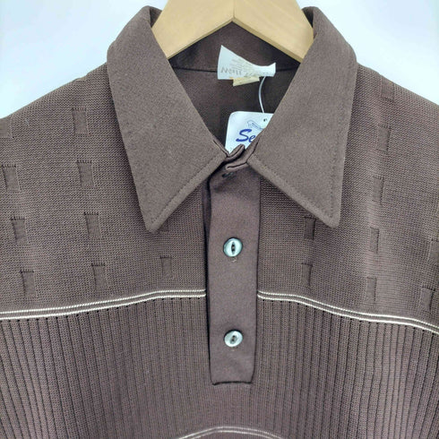 walt wear USA製 ポリエステル ニットポロ メンズ import:M