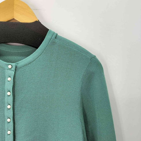 ユアーズ urs パールボタンカーディガン レディース JPN:L