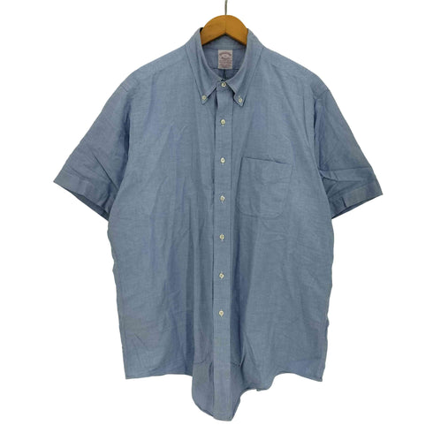 ブルックスブラザーズ BROOKS BROTHERS 90s USA製 Makers 半袖 ボタンダウンシャツ メンズ 17